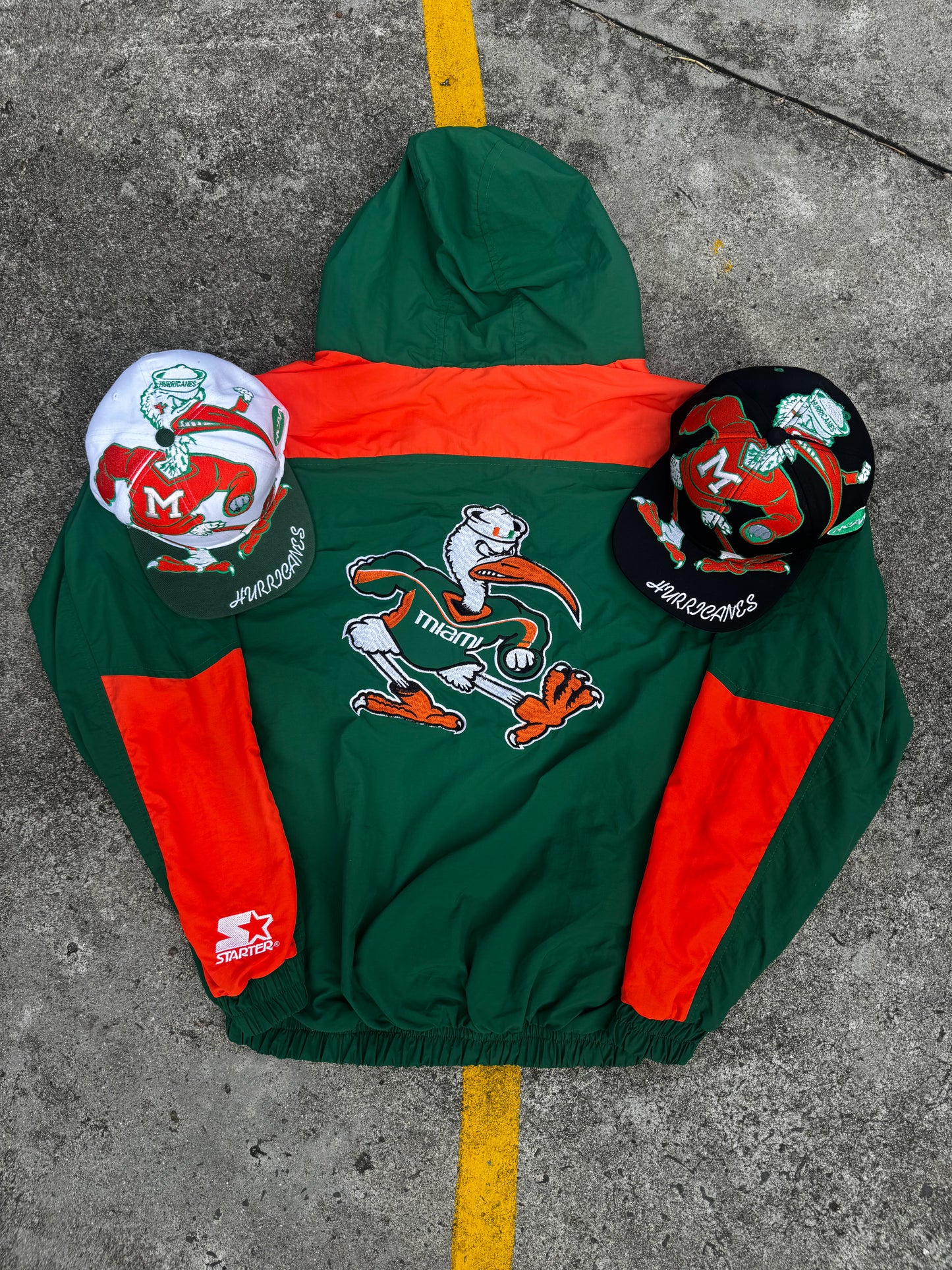 Chaquetas MIAMI HURRACANS impermeables