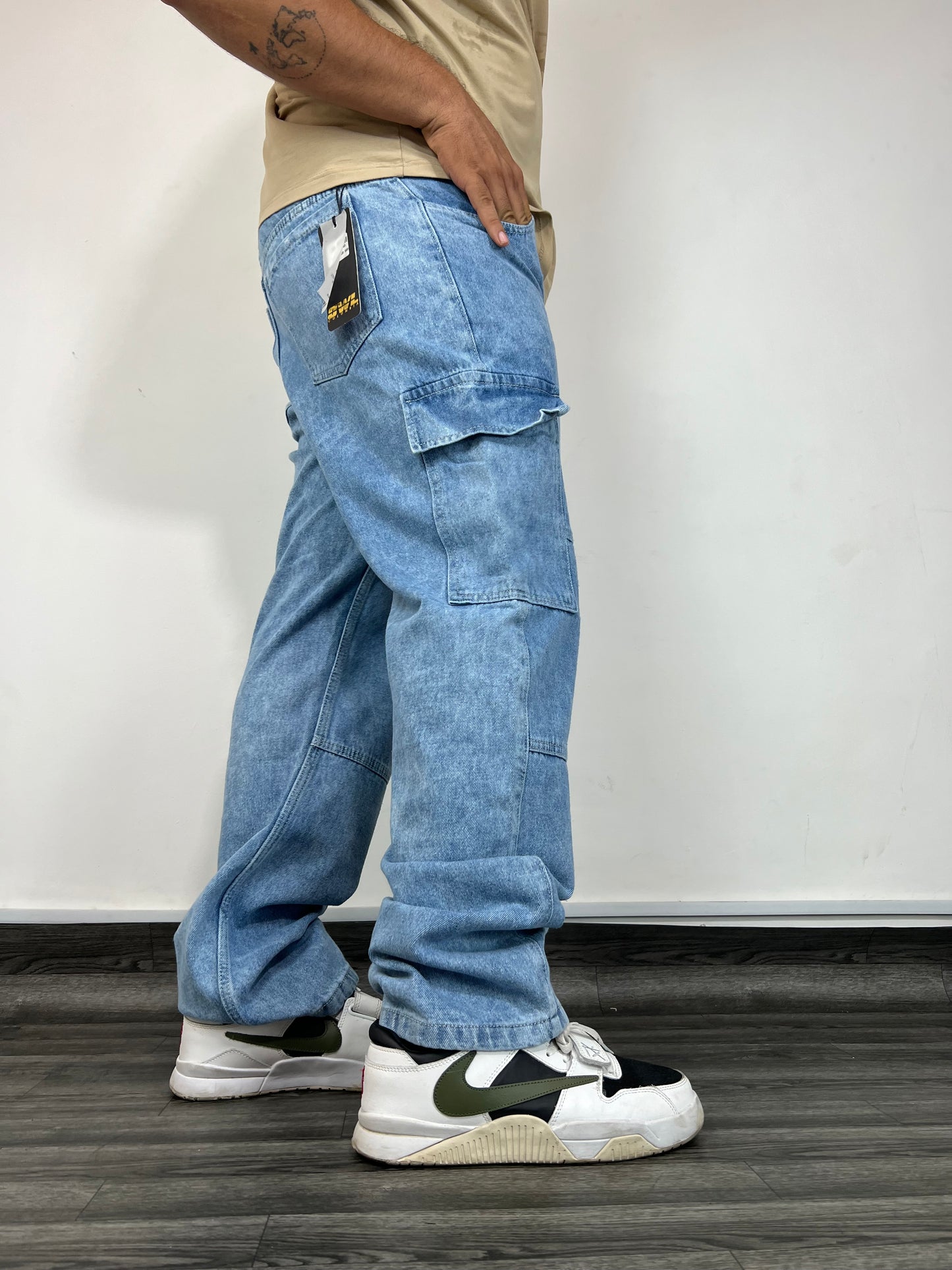 PANTALON CARGO AZUL KING
