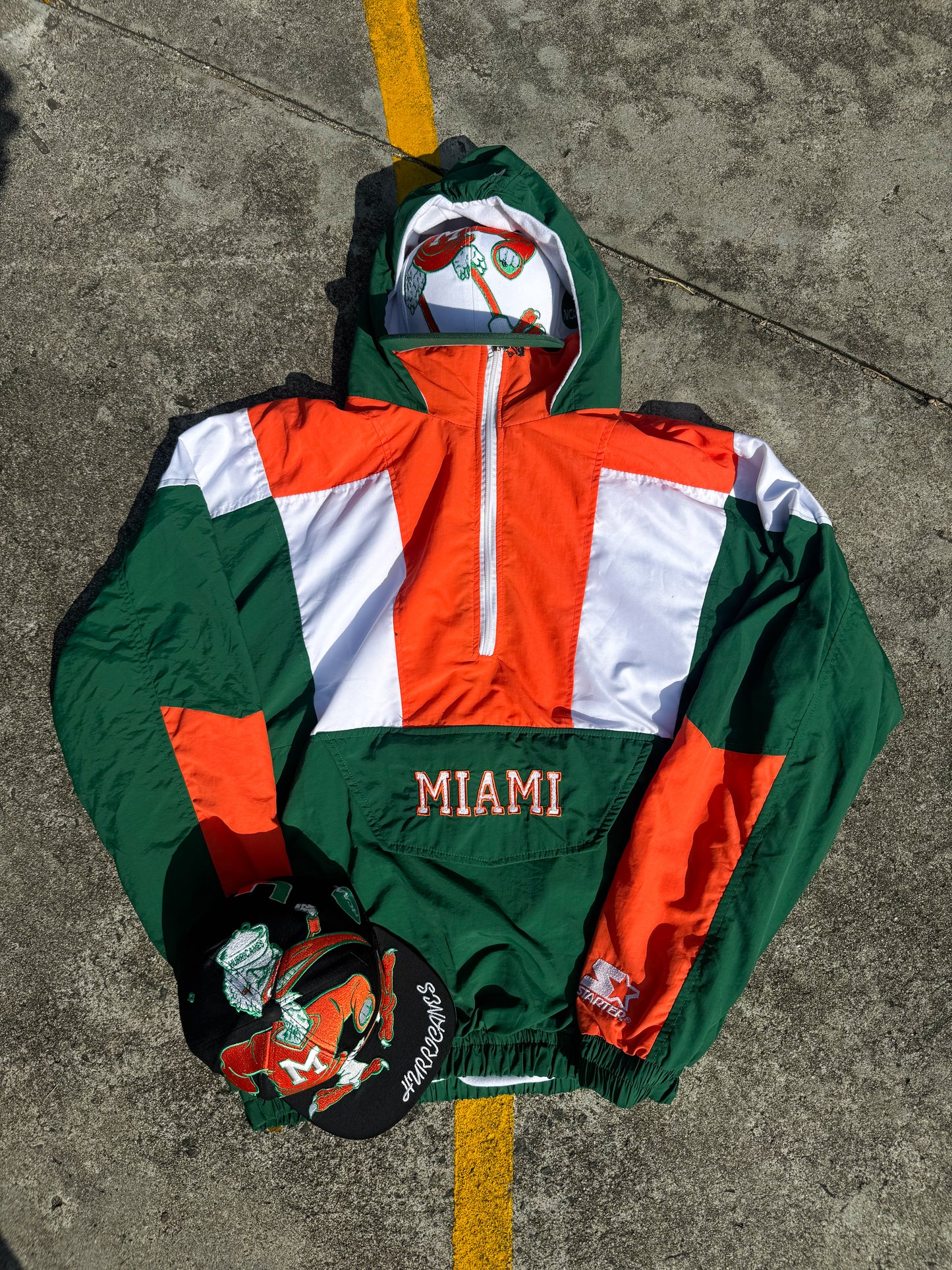 Chaquetas MIAMI HURRACANS impermeables