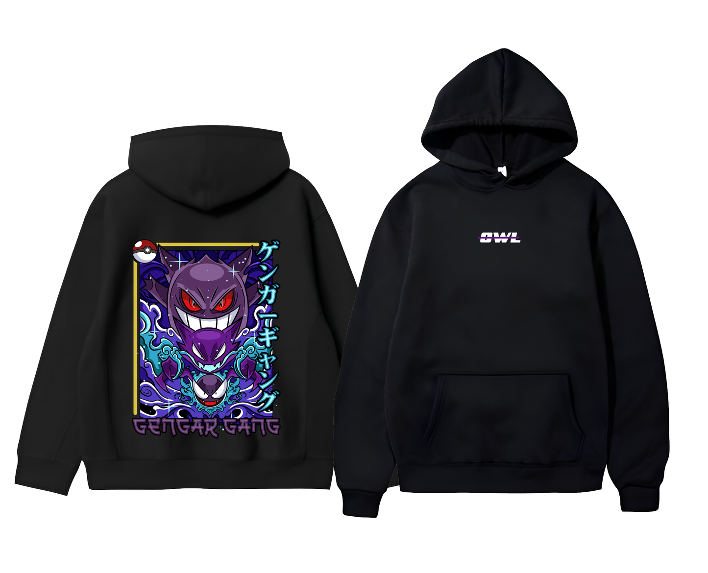 Hoodie de gengar evoluciones