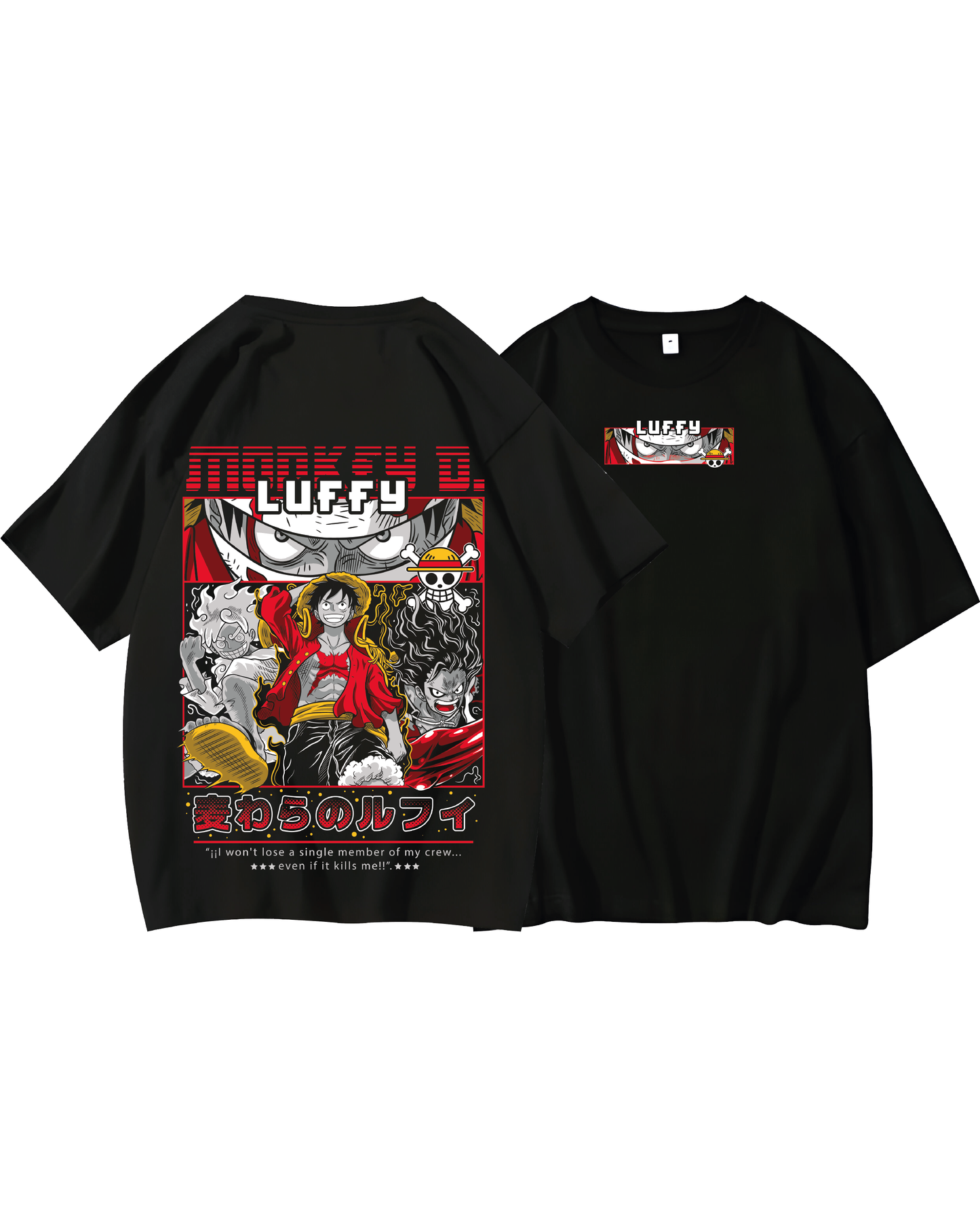 camiseta LUFFY ONE PIECE
