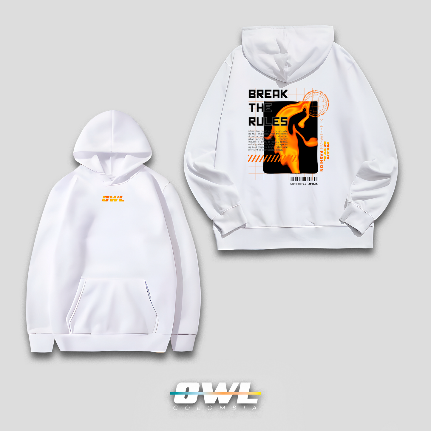 HOODIE BREAK THE RULES