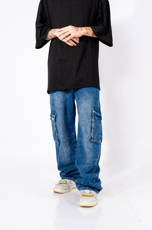JEAN CARGO AZUL OSC JASPE OWL