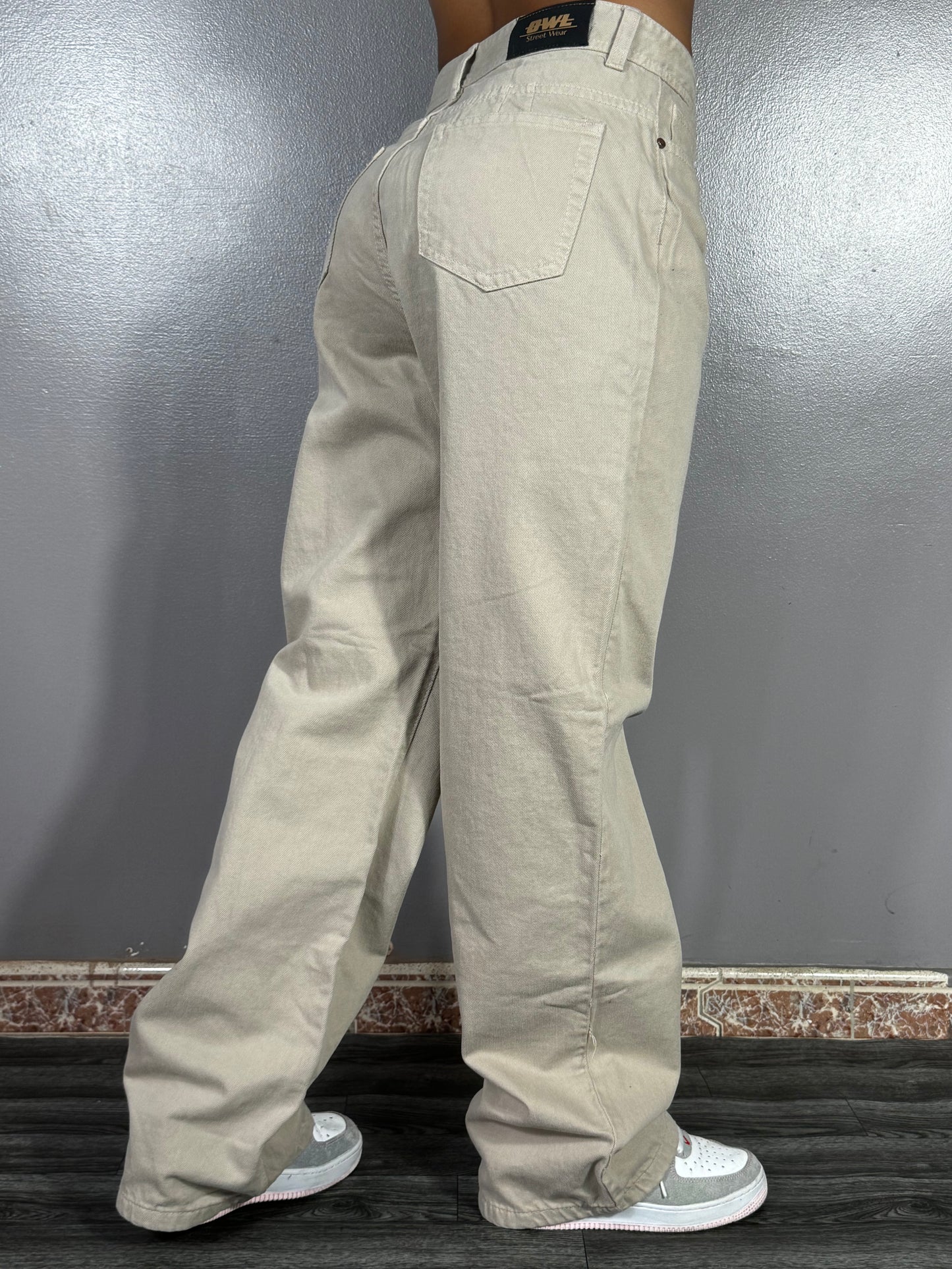 Pantalon beige MUJER