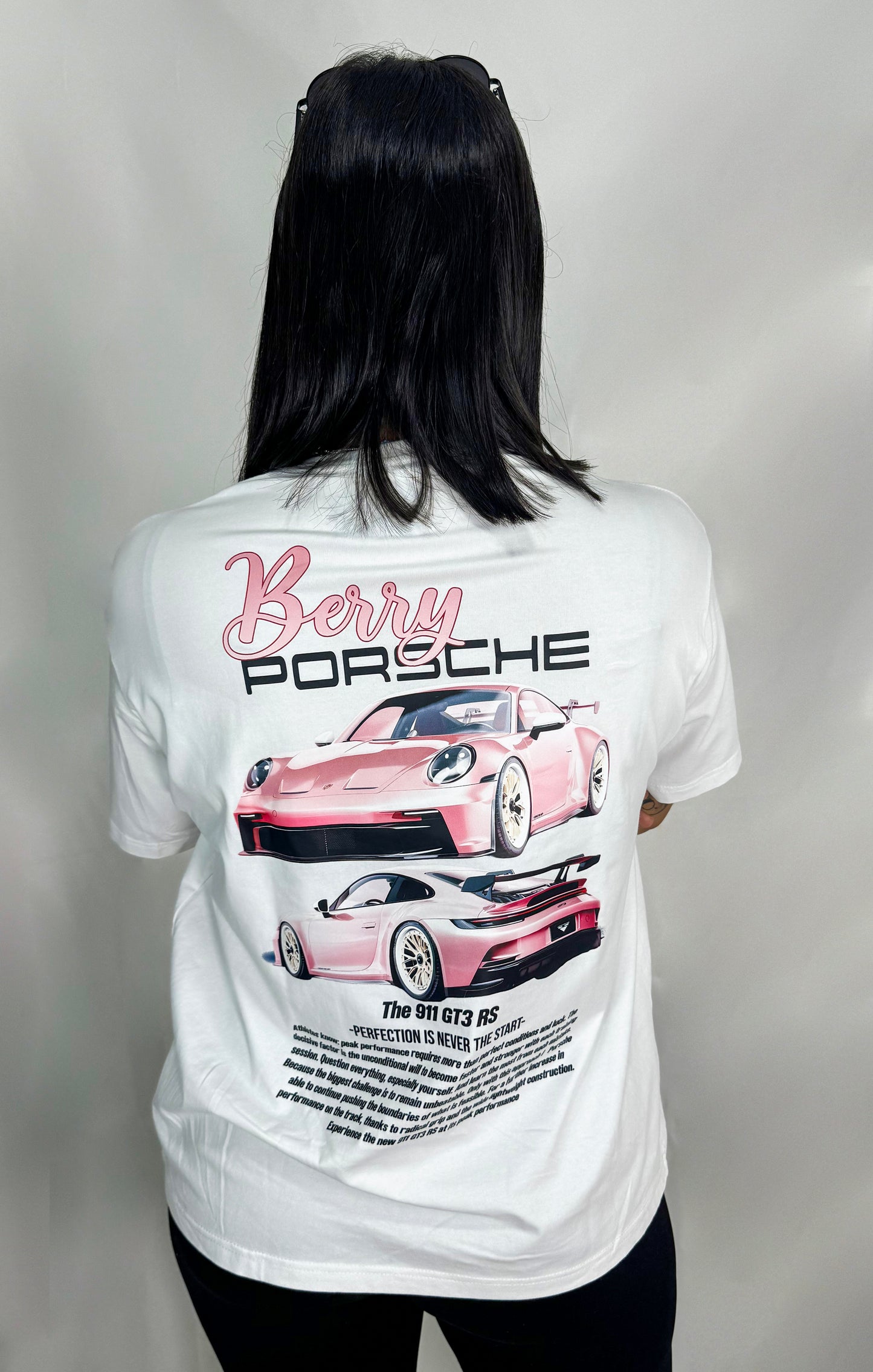 Camiseta Porsche berry