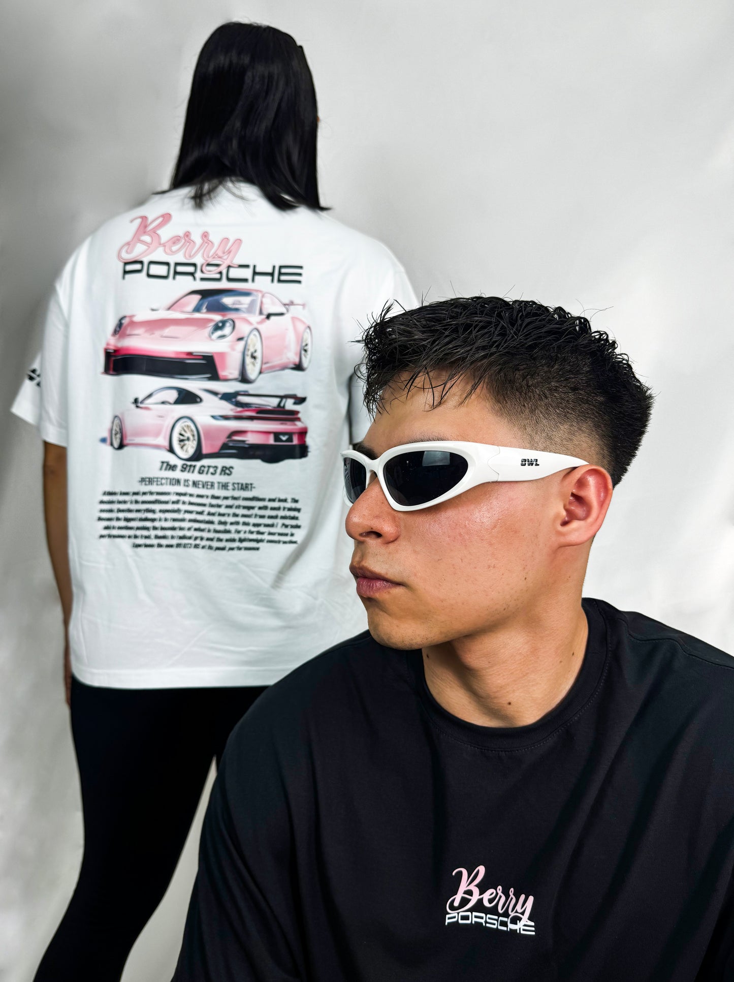 Camiseta Porsche berry