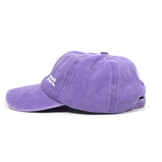 GORRA OWL ACID WASH LILA