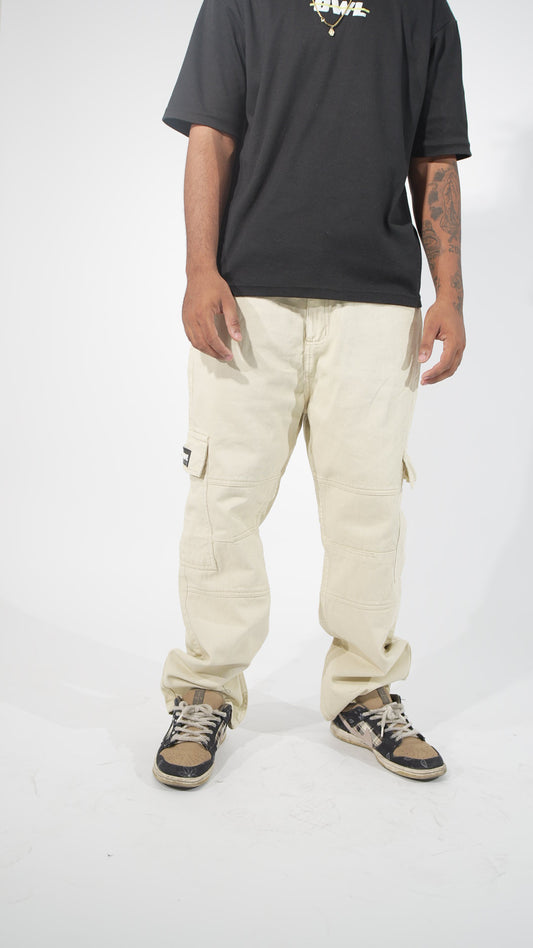 PANTALON CARGO BEIGE KING