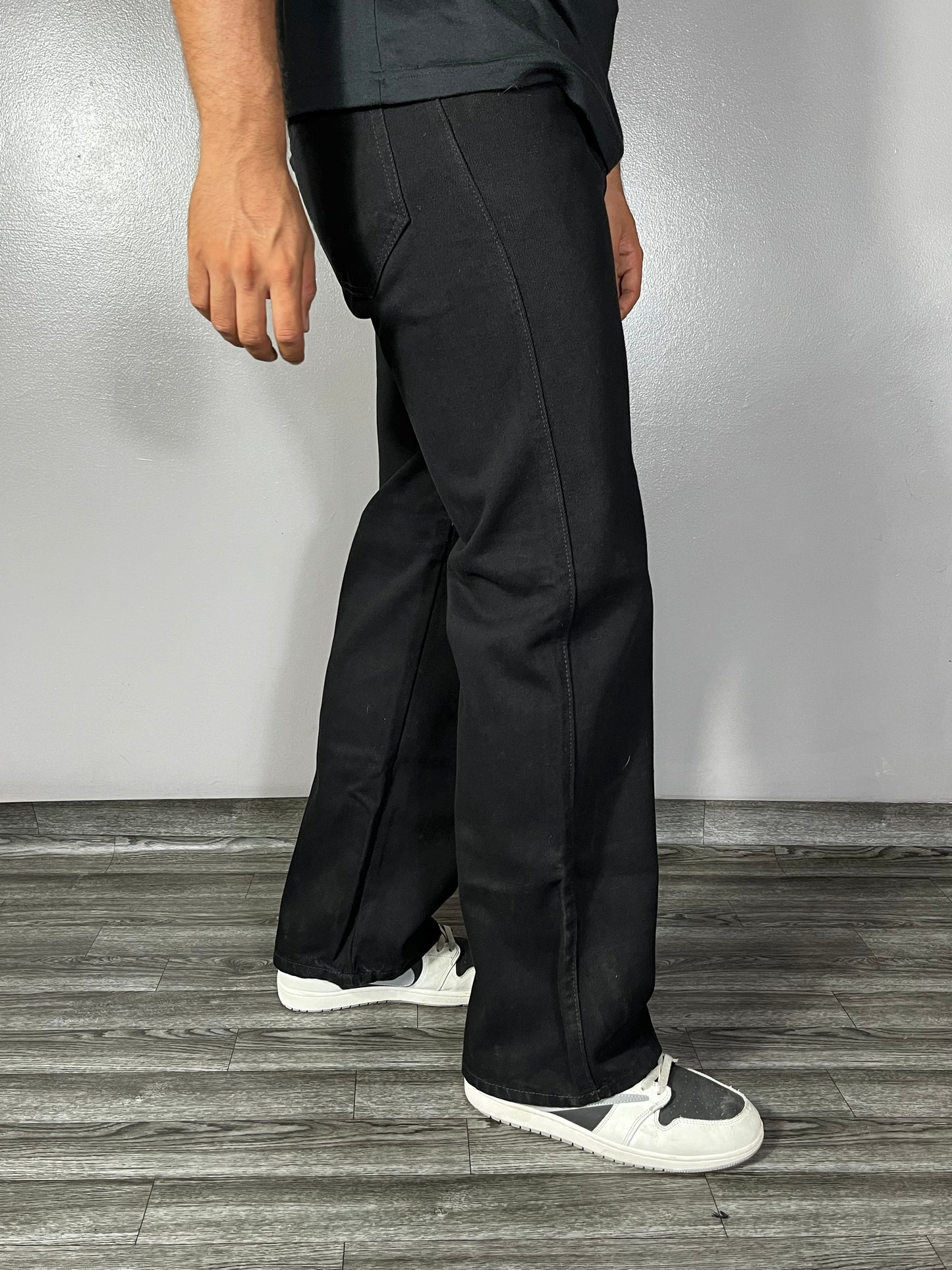 PANTALON NEGRO HOMBRE