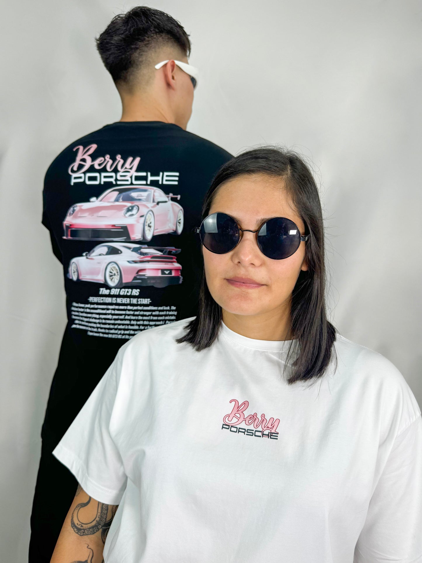 Camiseta Porsche berry