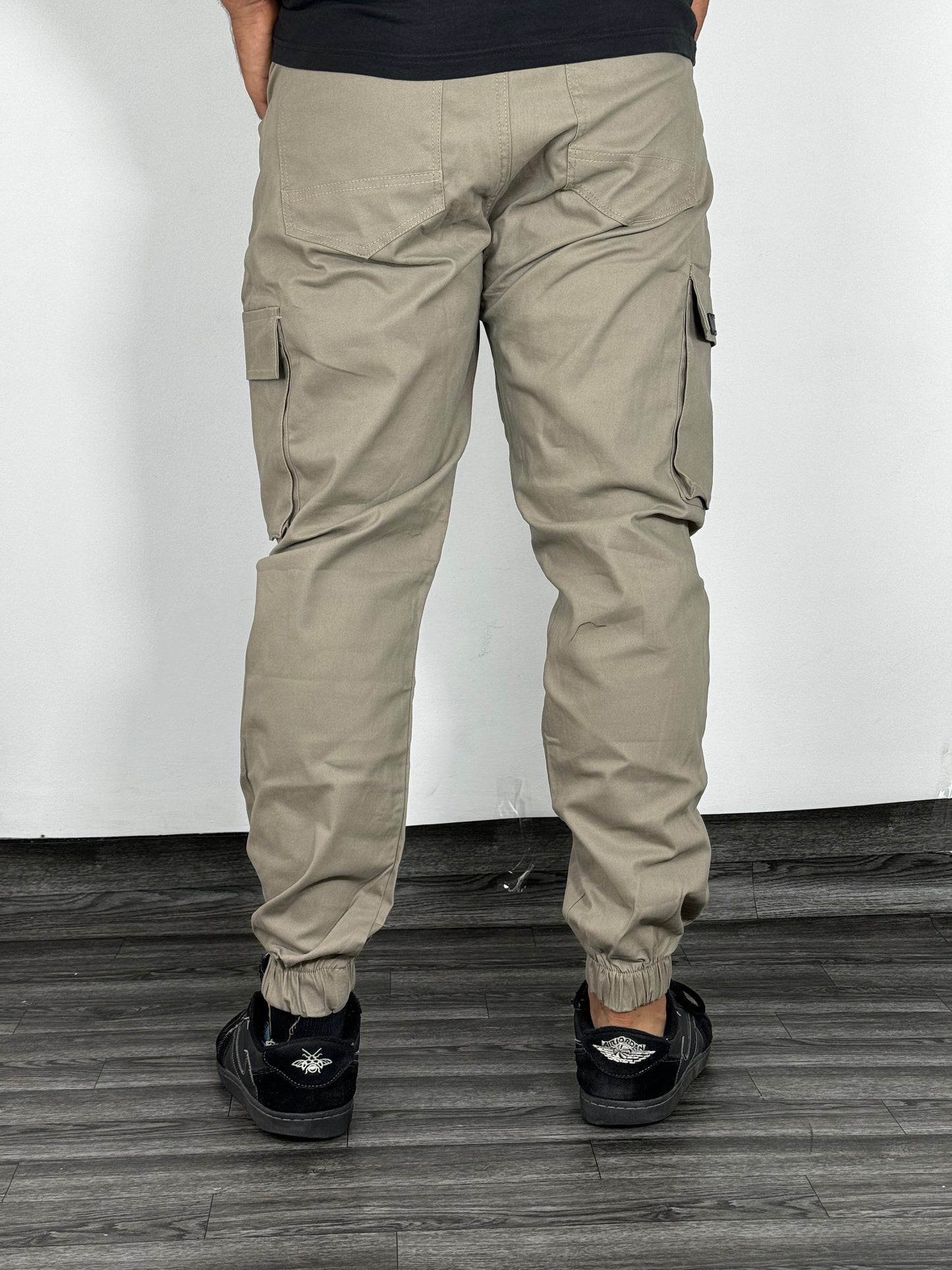 PANTALON CARGO JOGGER BEIGE