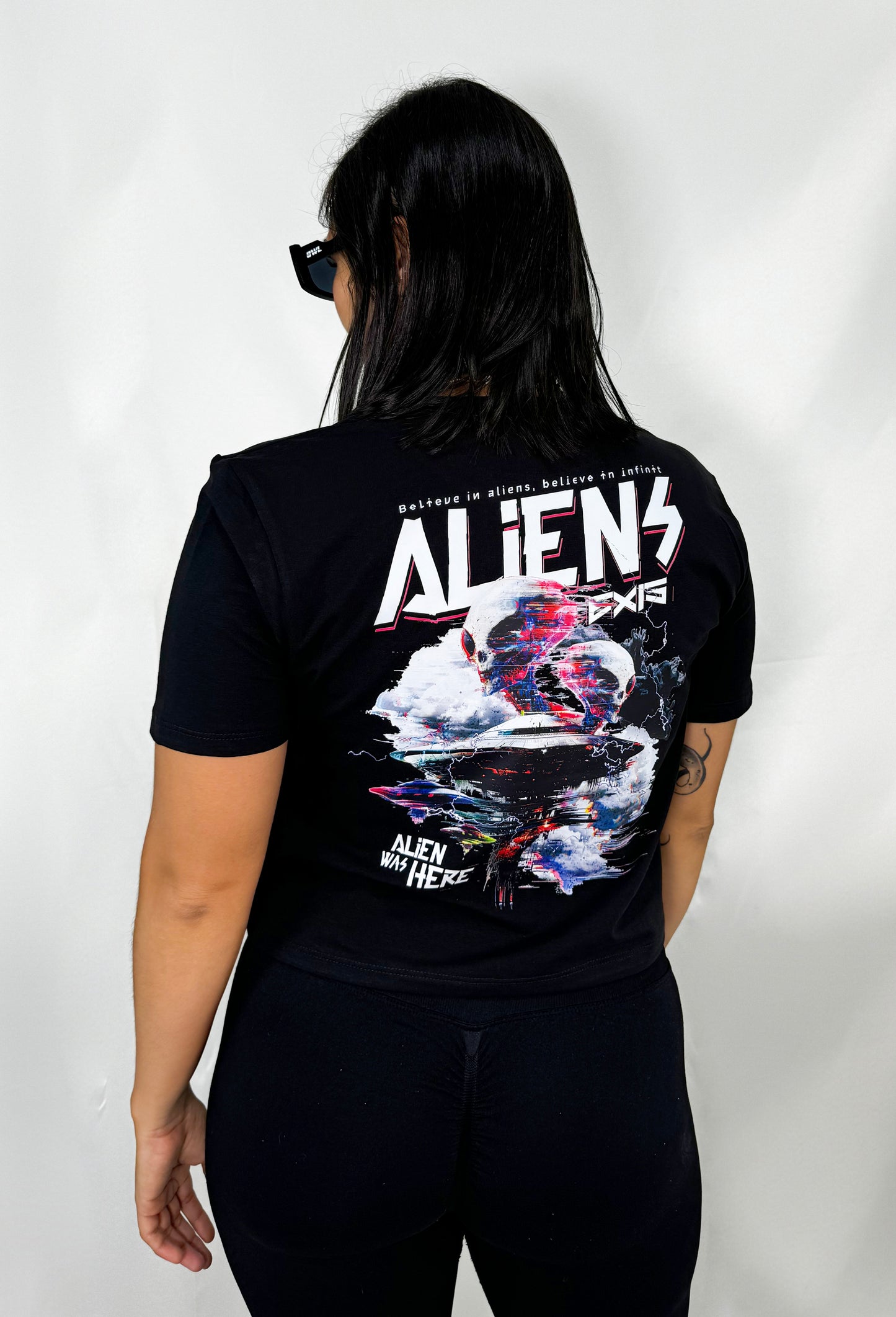 BLUSA CROP top ALIEN 👽