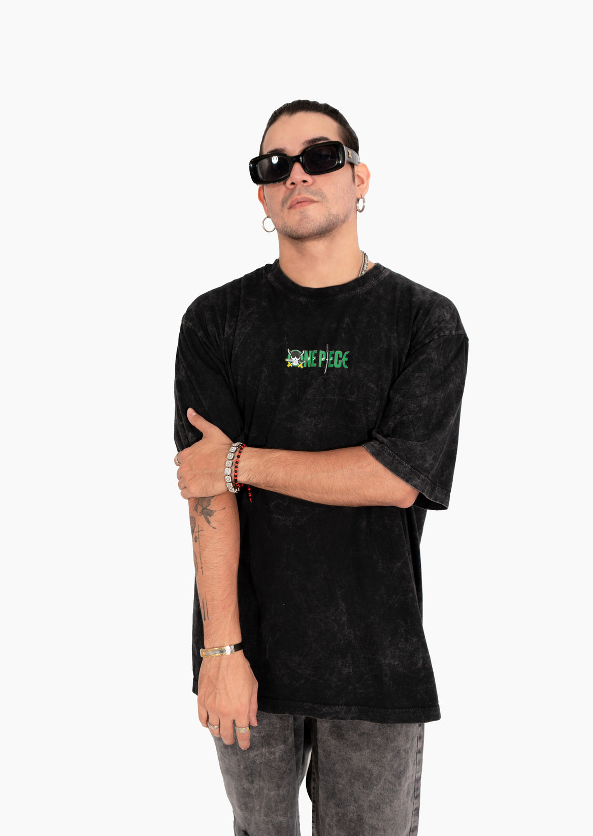 camiseta one piece ZORO ACID WASH