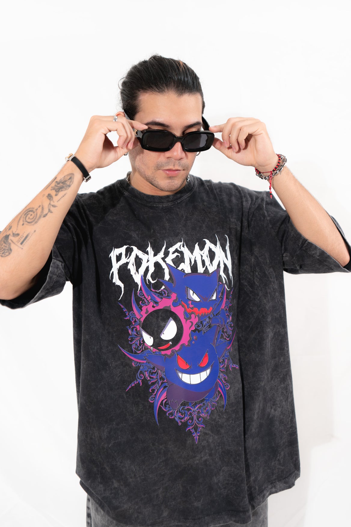 camiseta GENGAR ACID WASH