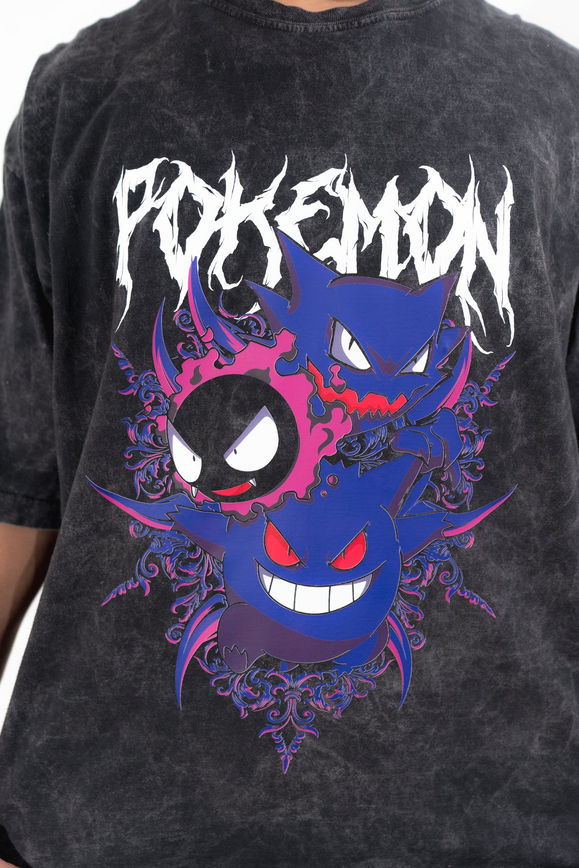 camiseta GENGAR ACID WASH