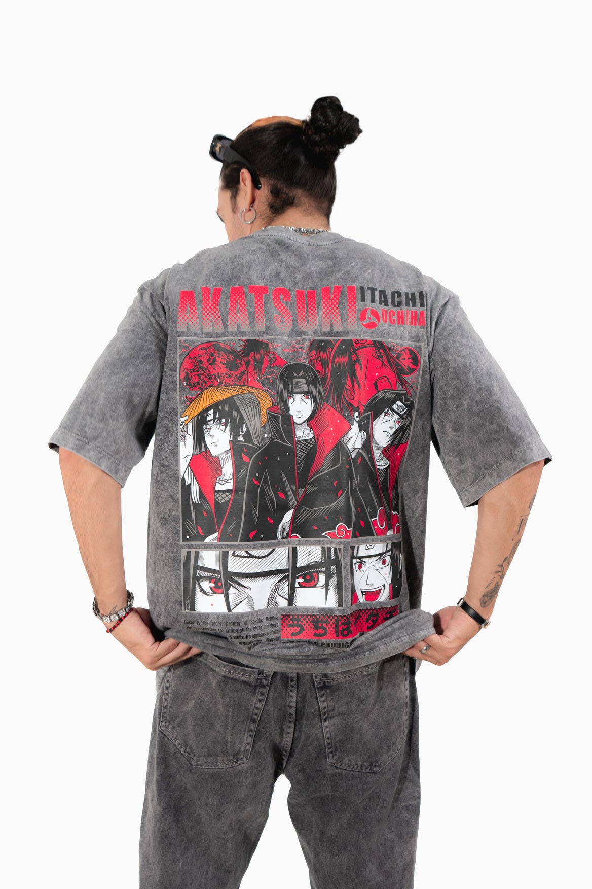 camiseta ITACHI ACID WASH