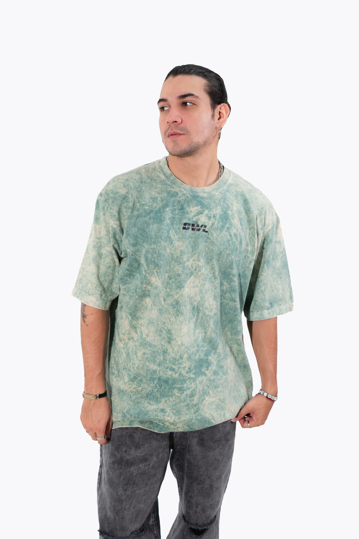 camiseta OWL FREEDOM ACID WASH