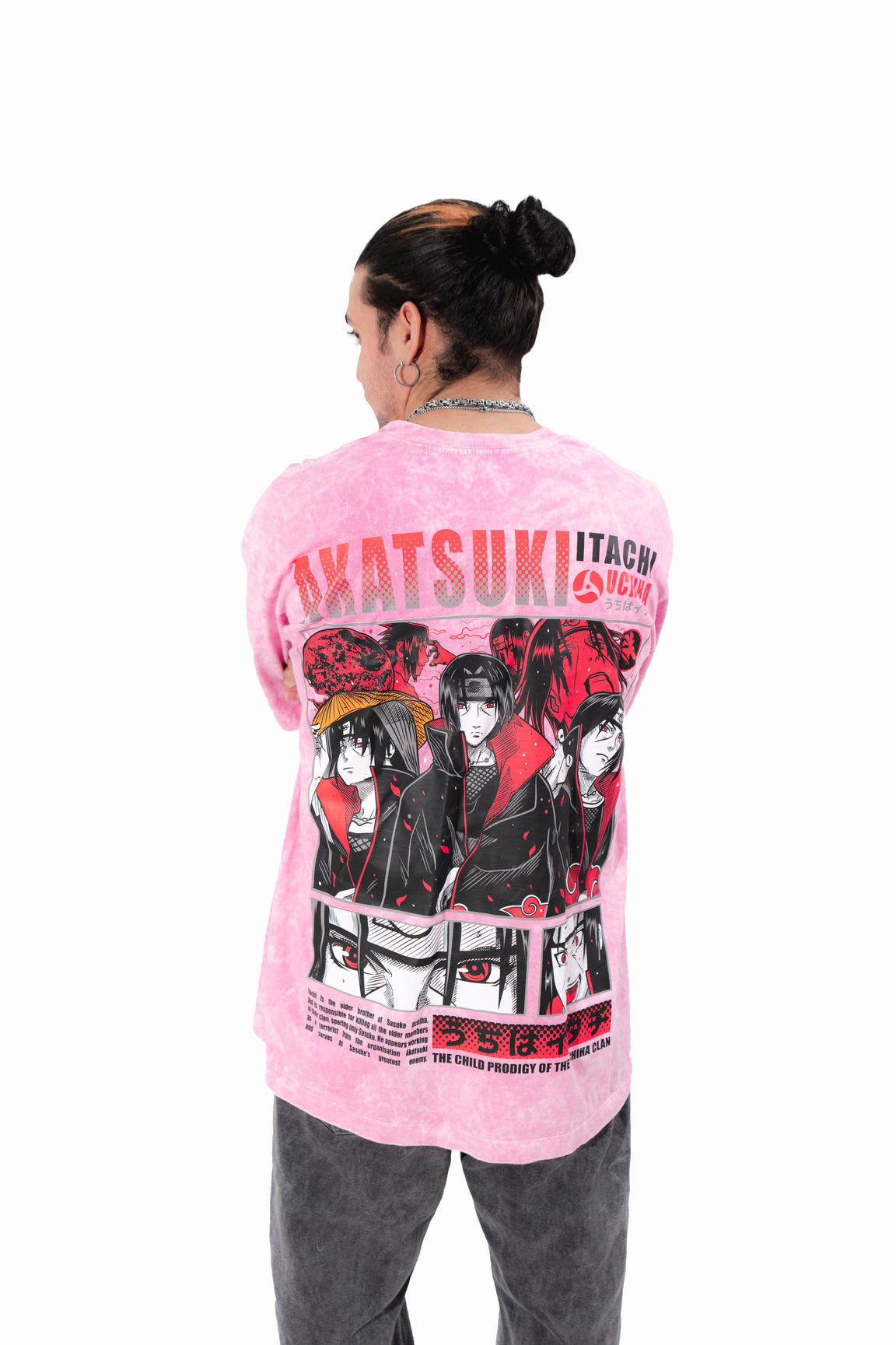 camiseta ITACHI ACID WASH