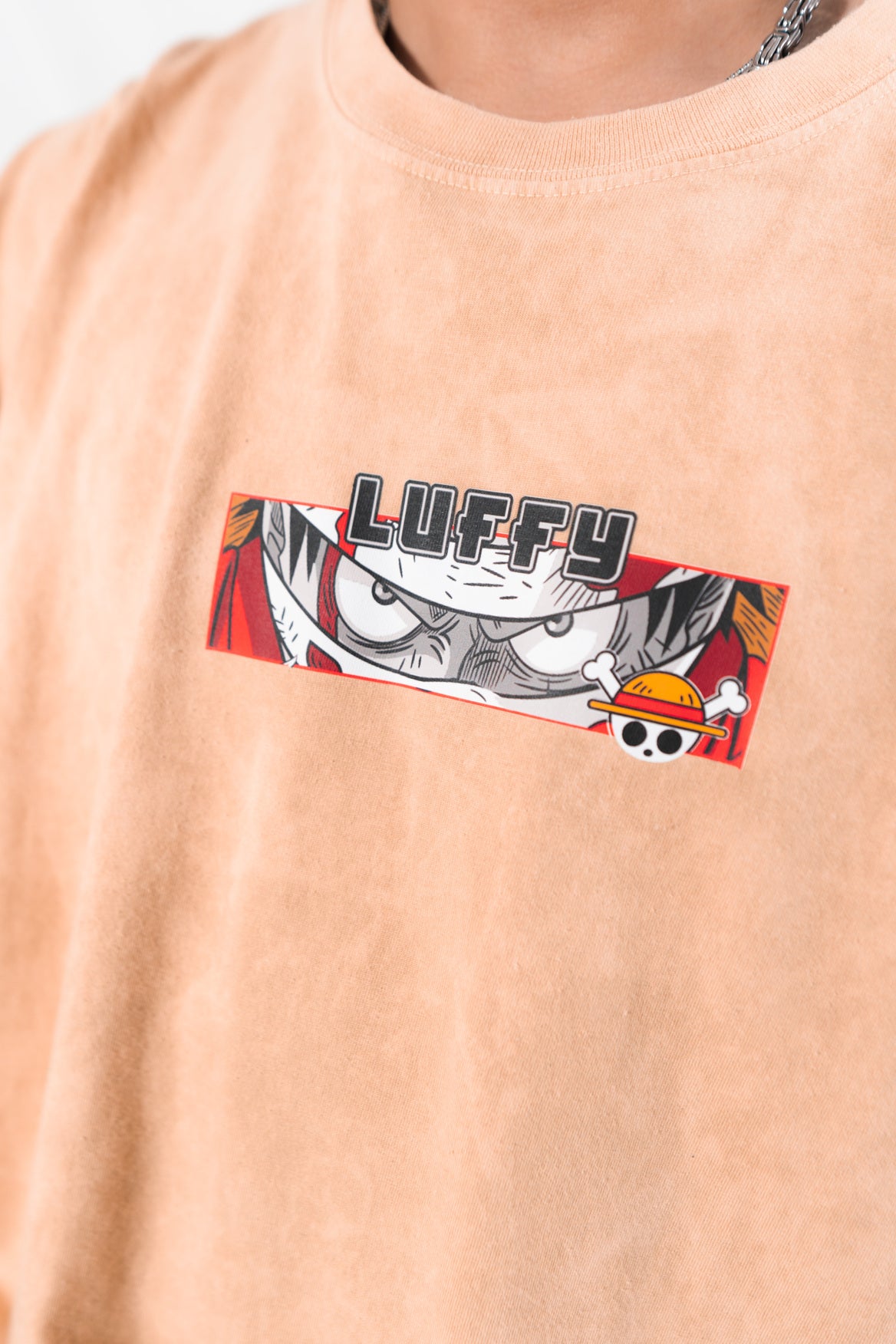 camiseta LUFFY ACID WASH