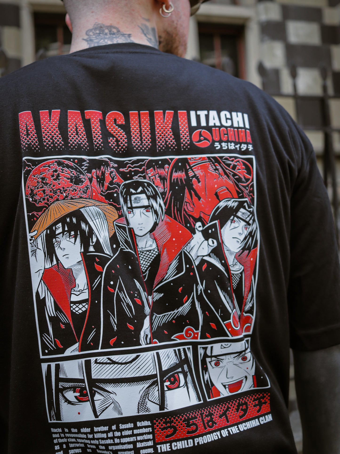 Camiseta itachi uchiha