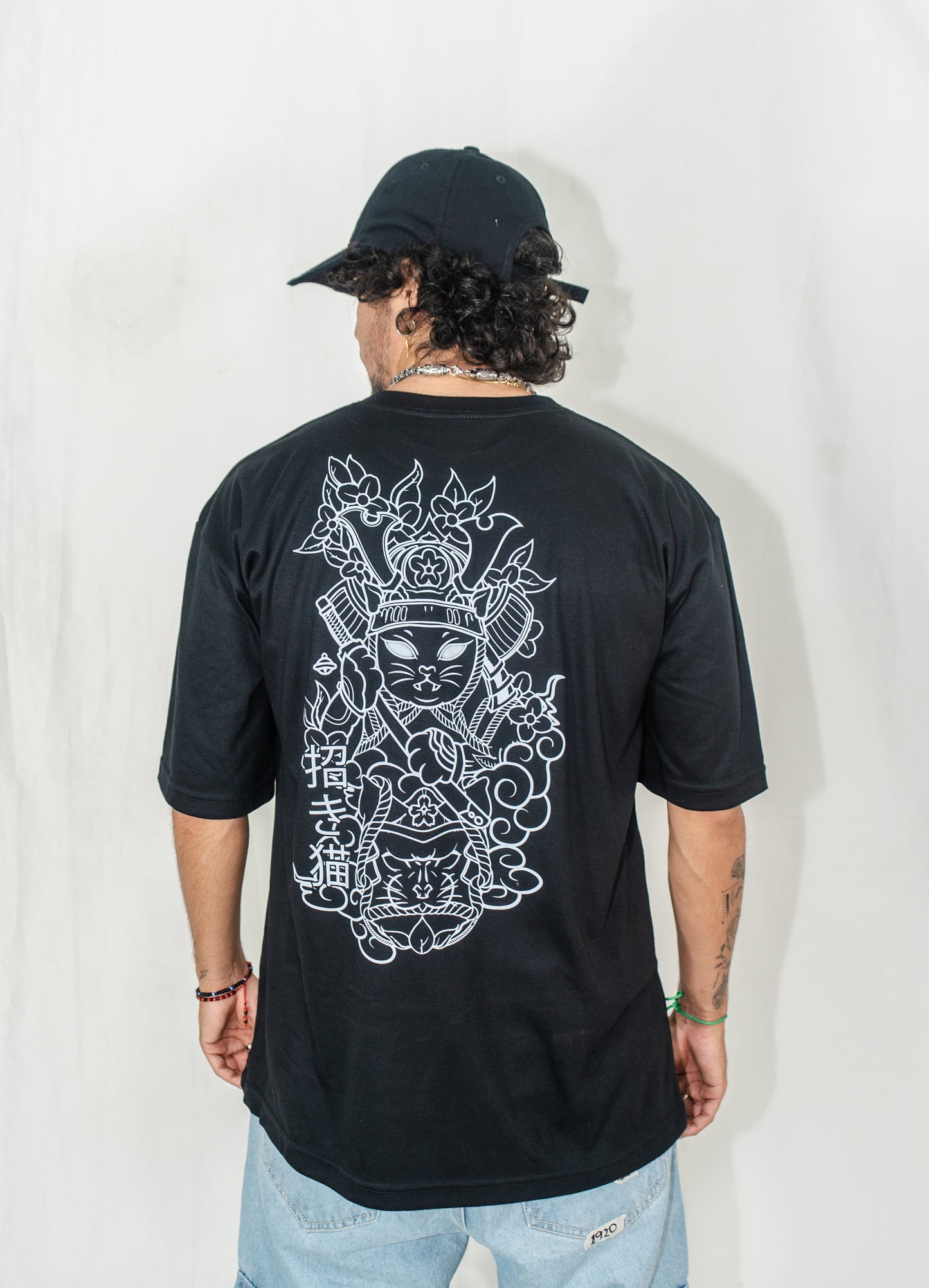 Camiseta Gato Samurai