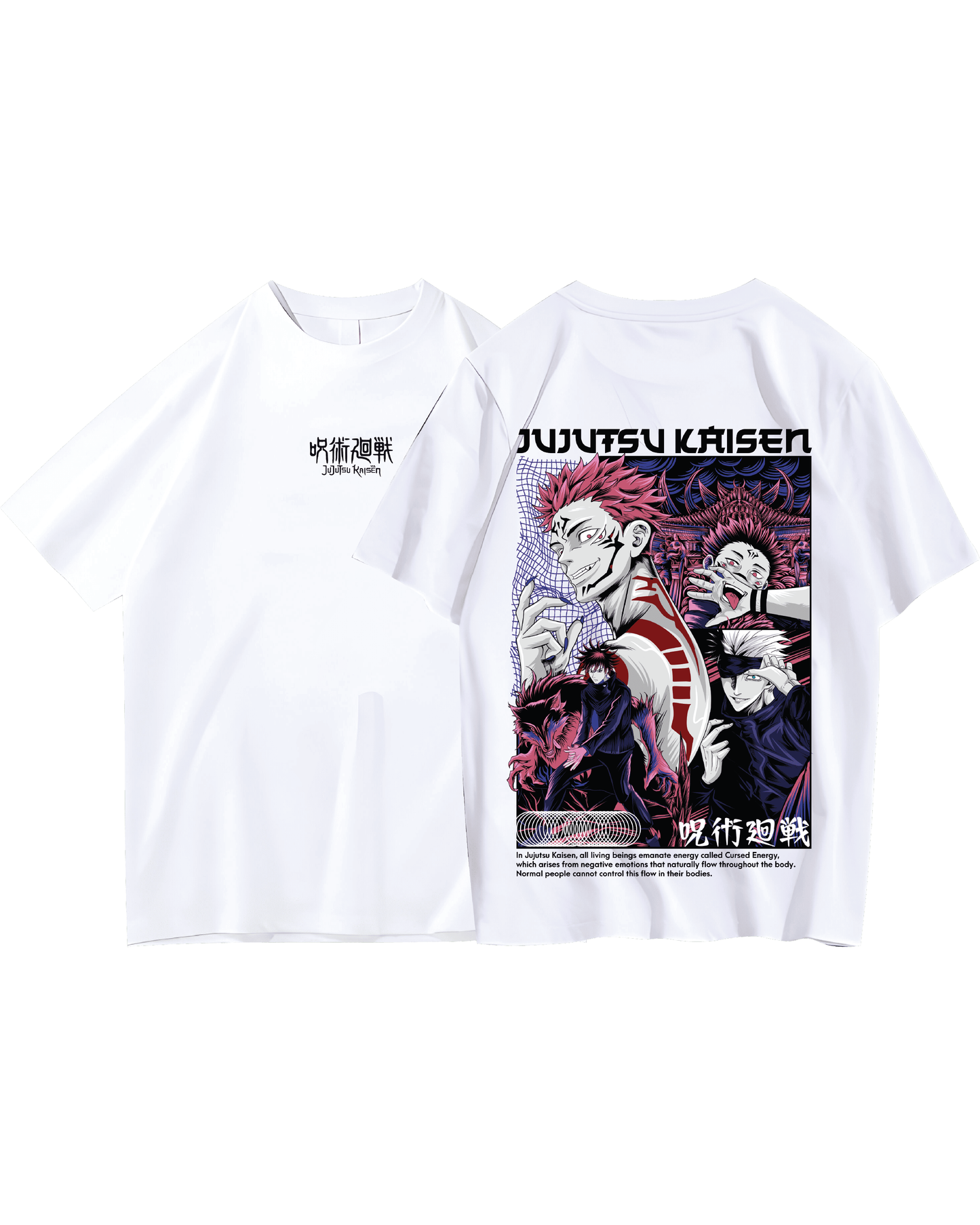 camiseta  JUJUTSU KAISEN 2