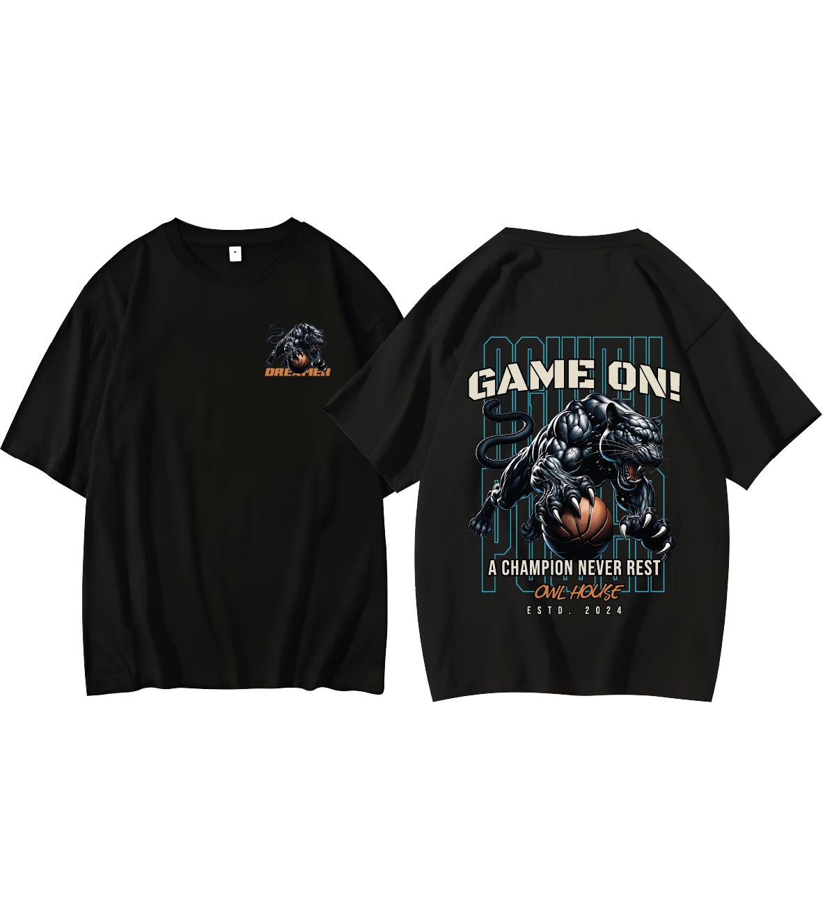 camiseta game on