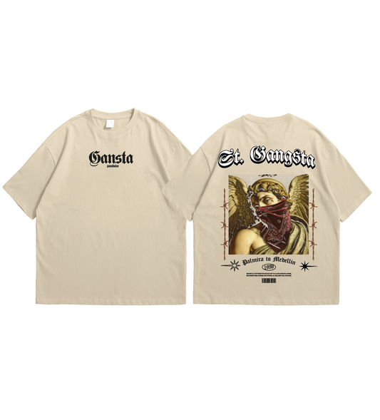 camiseta gansta