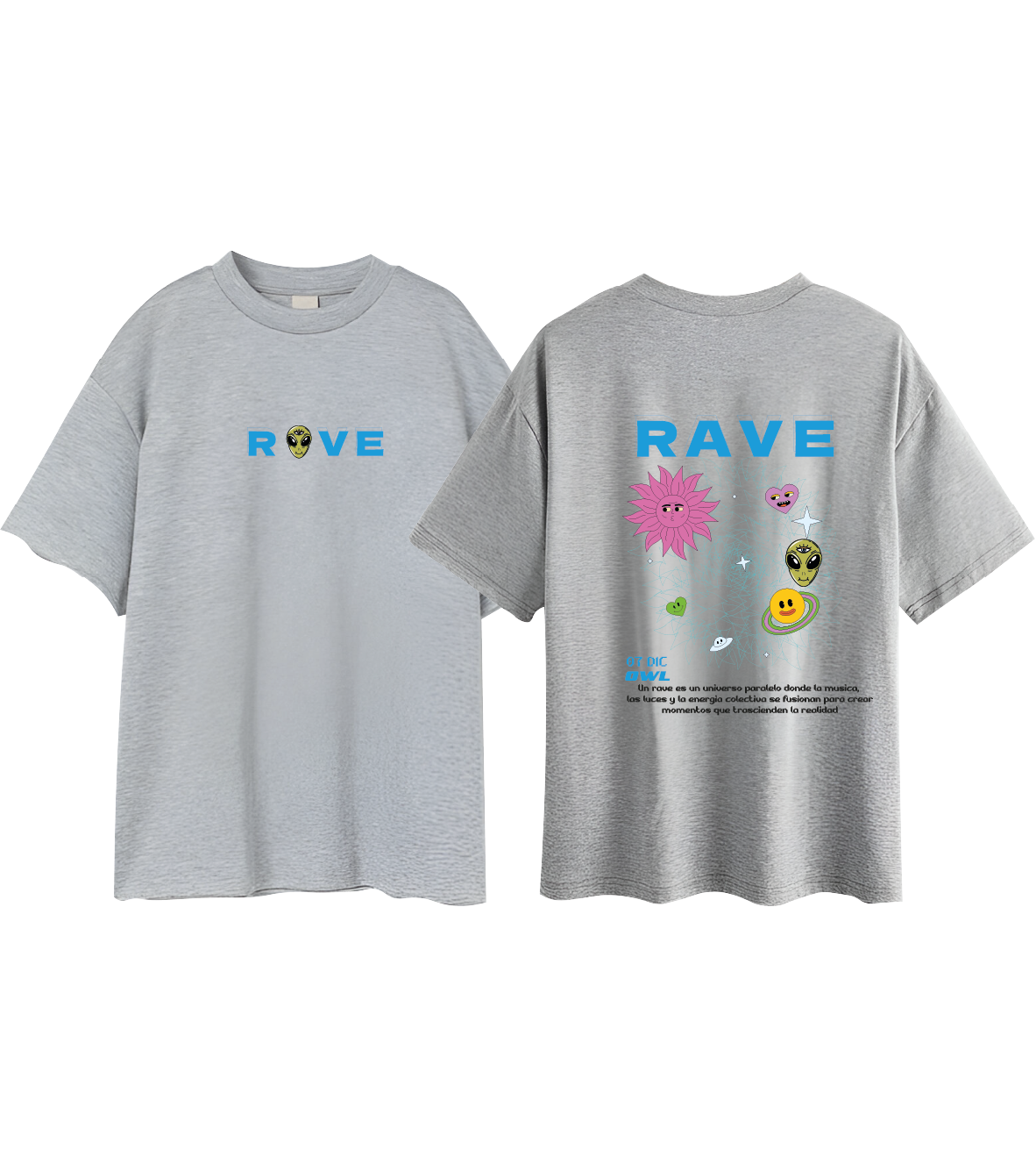 camiseta rave