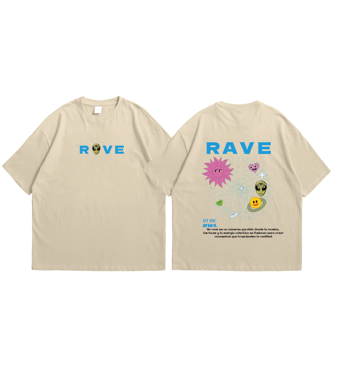 camiseta rave