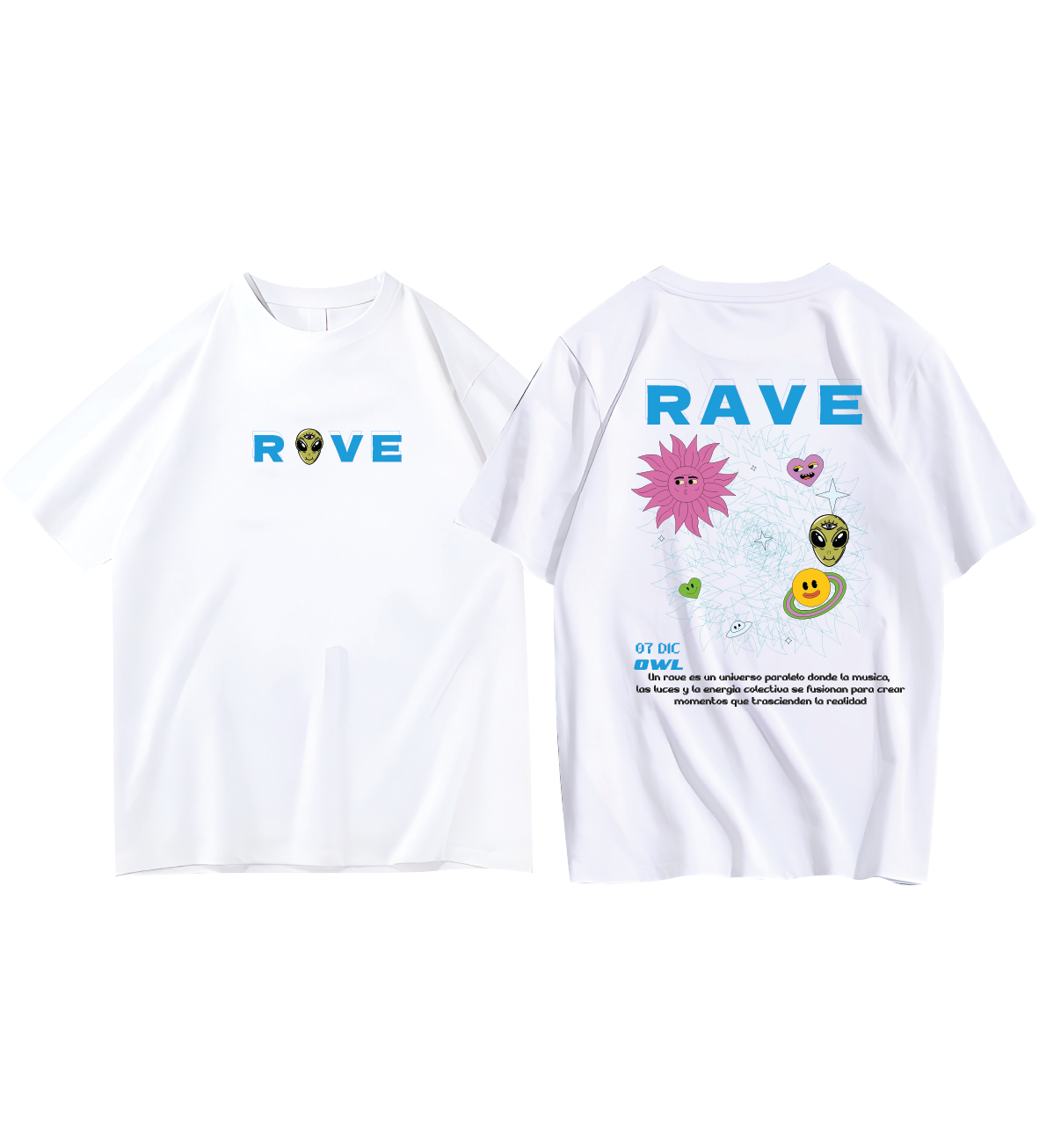 camiseta rave