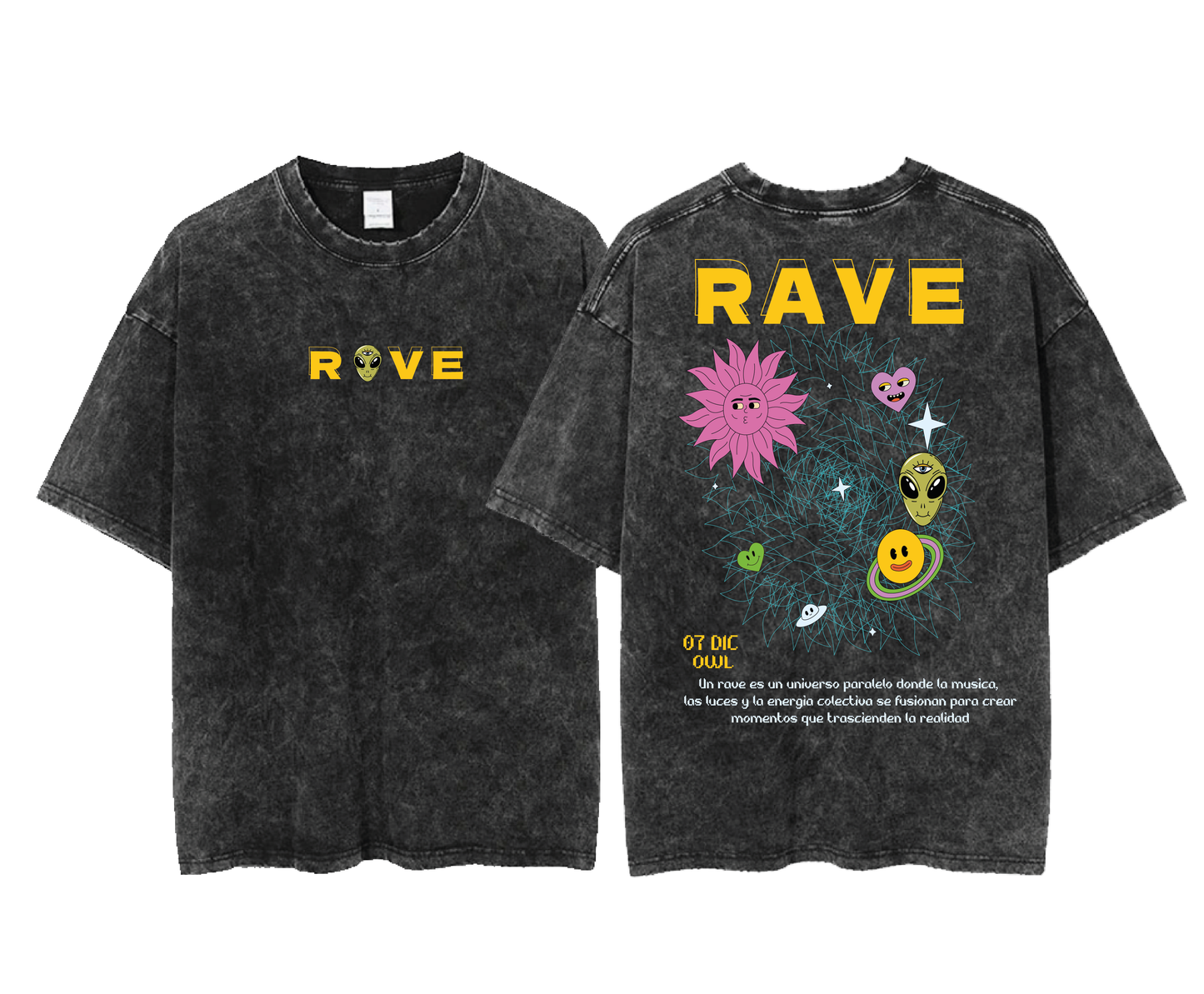 camiseta rave